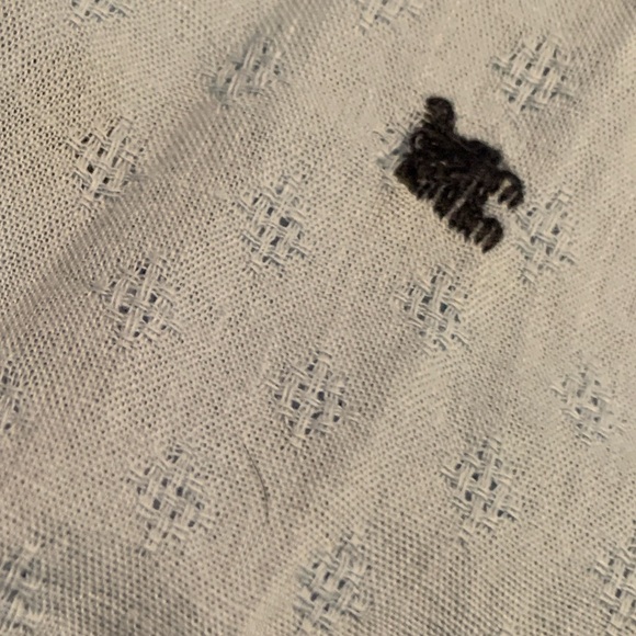 Women’s XL Baby Blue short sleeve top. NWT, puffy sleeves, P2P 22. - Picture 5 of 6